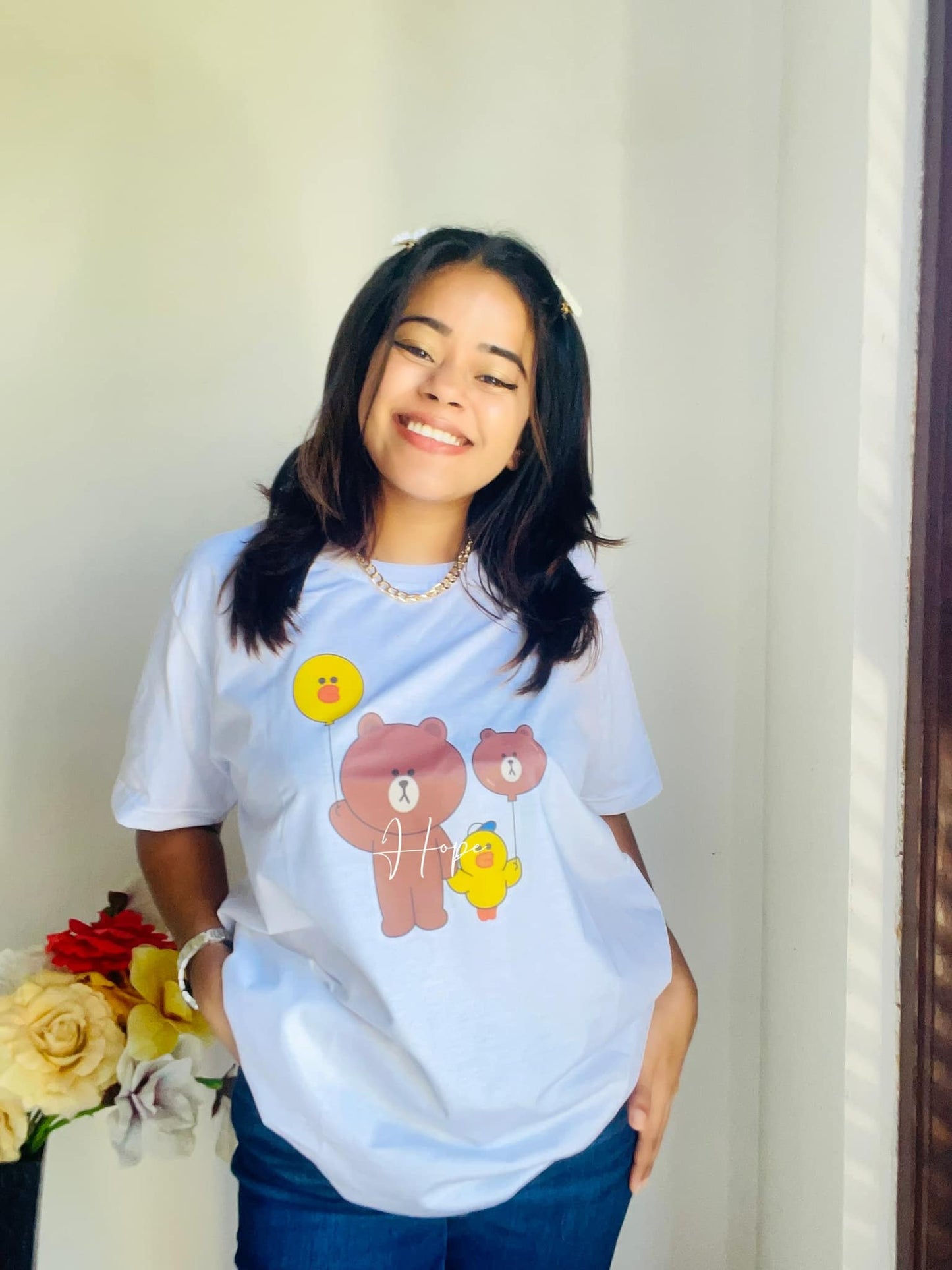 Brown bear and Yellow Duck - Hope150