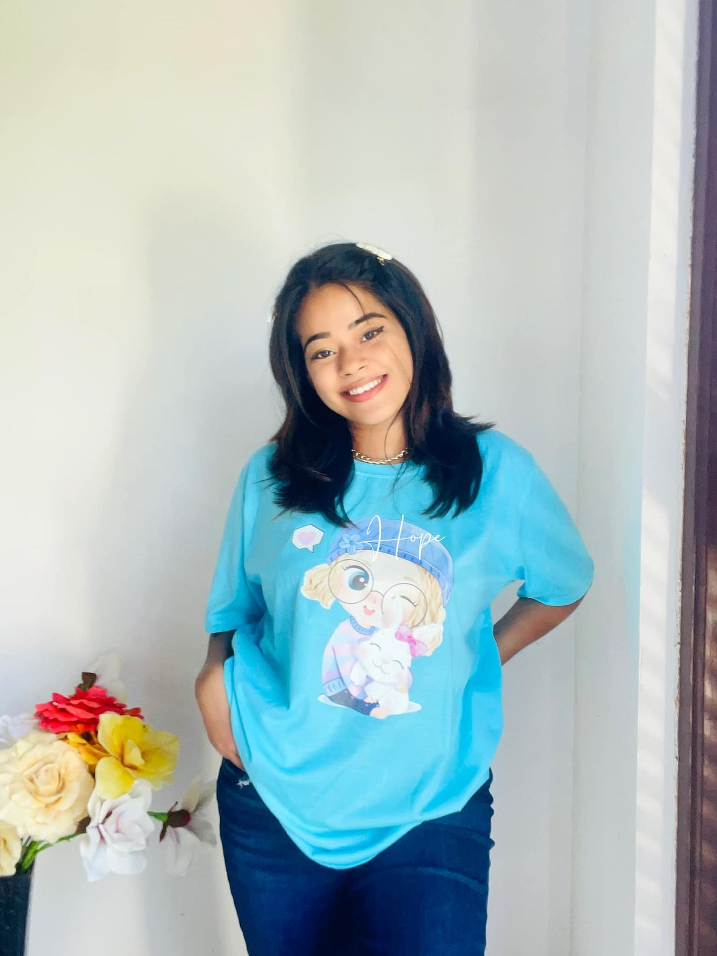 Girl with Bunny - Hope076