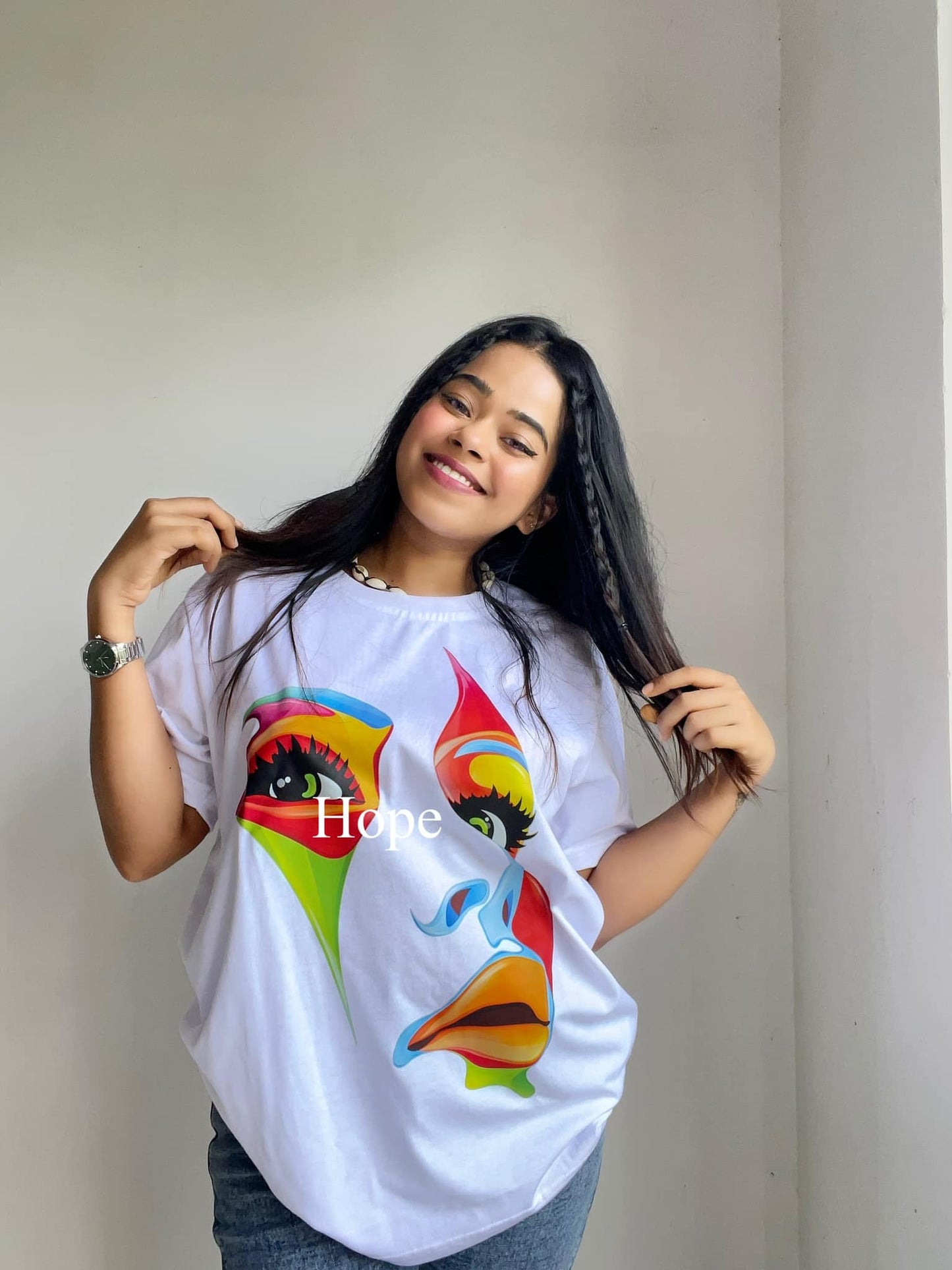 Colorful Face- A3 Size - Hope211