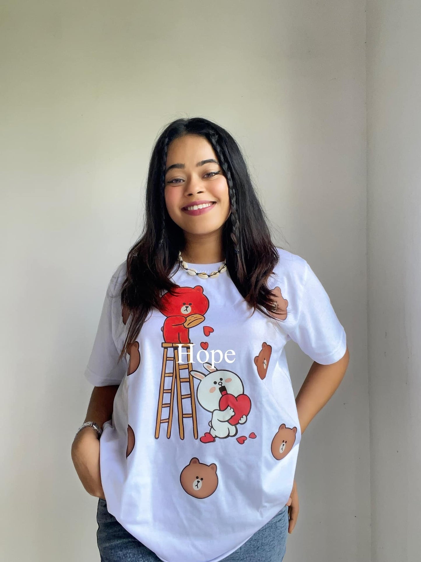 Two Bears with Harts -A3 size - Hope207