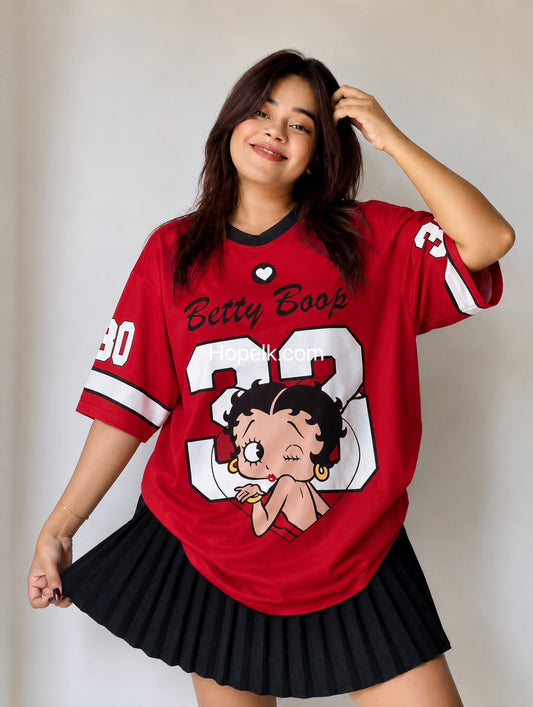 Betta boop Number t shirt