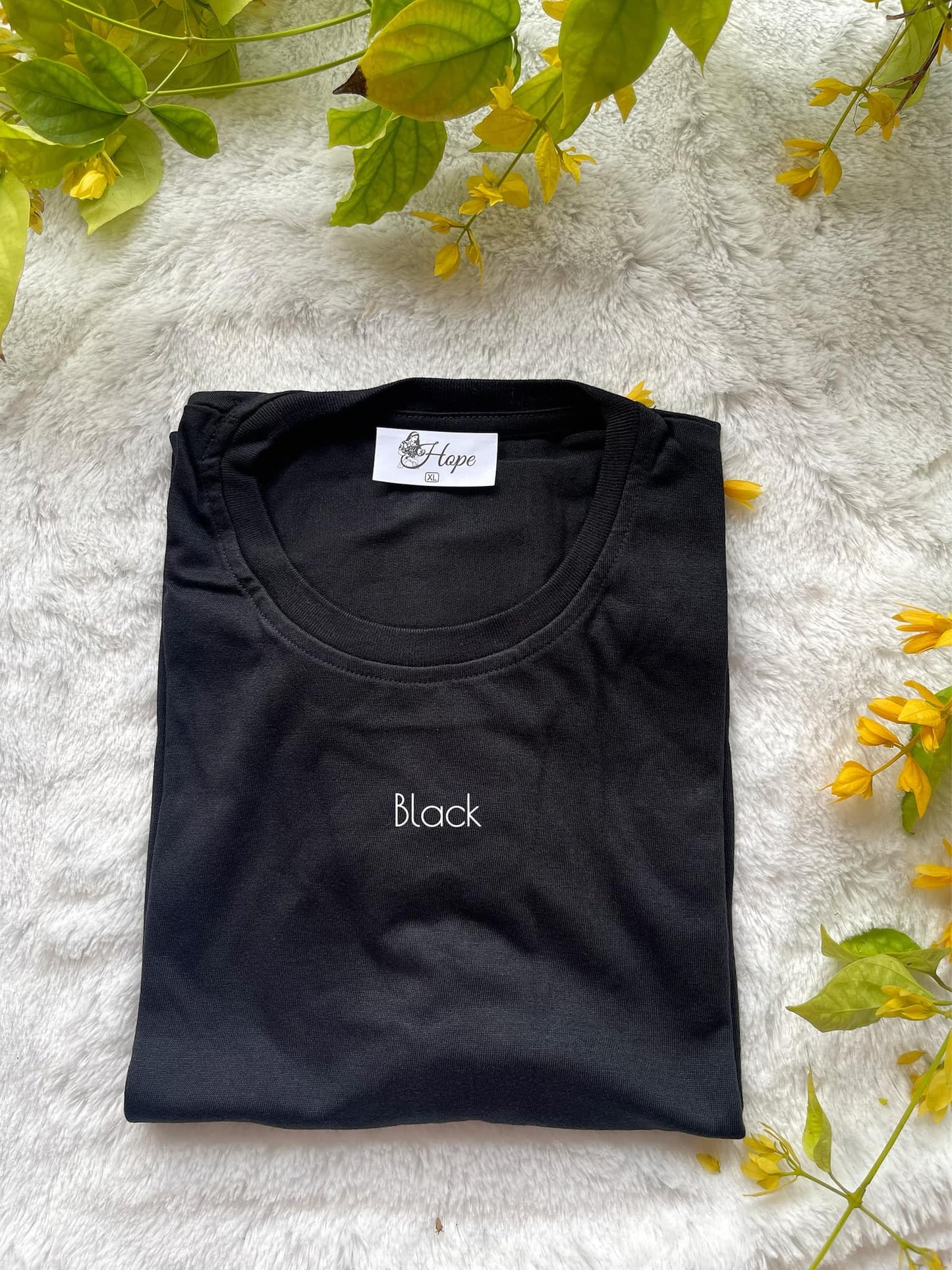 Black - Plain T shirt