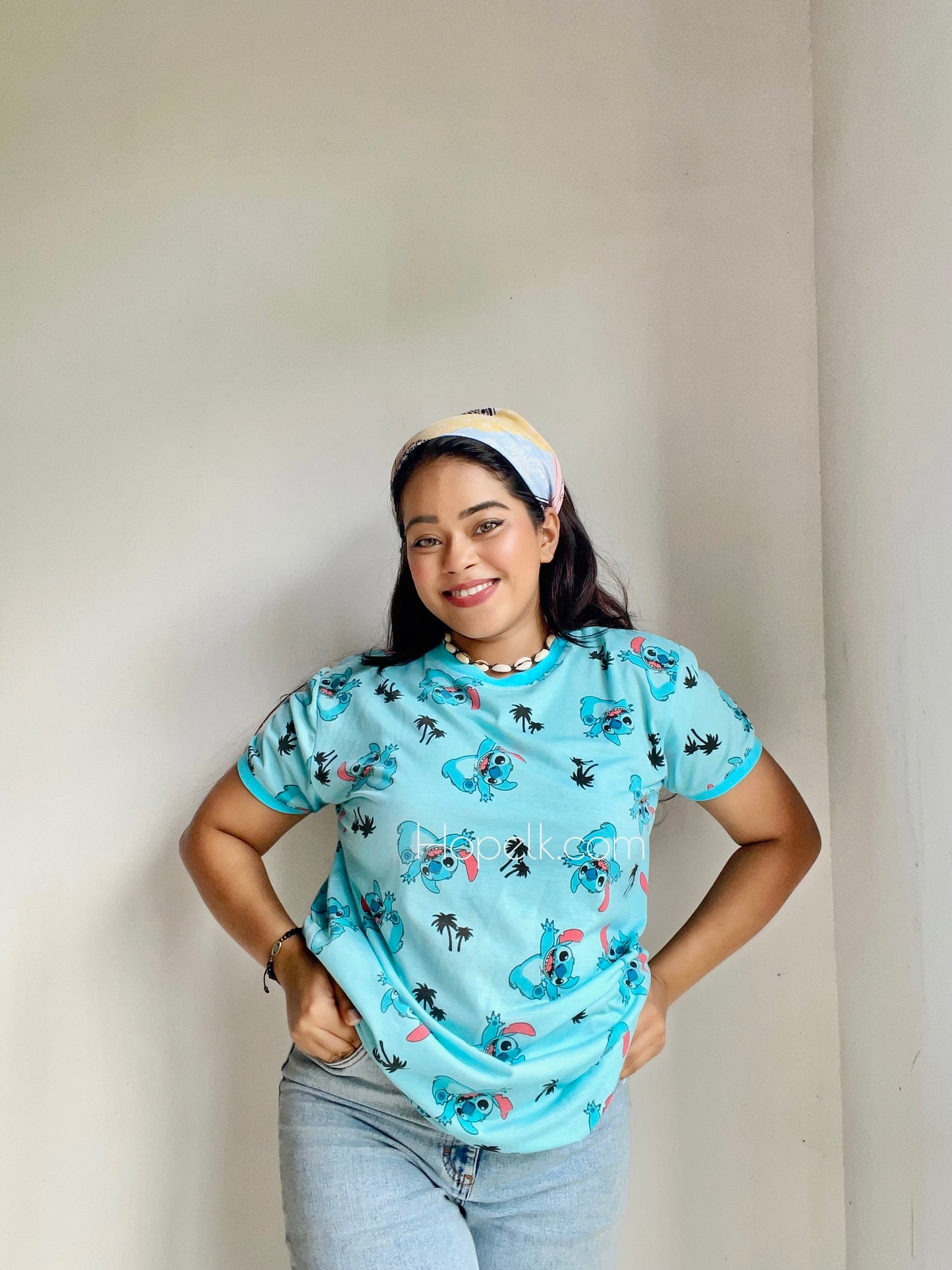 Stich full printed t shirt