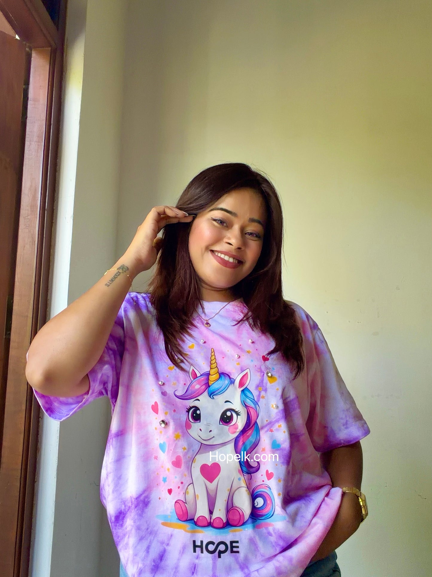 Pink & Purple dye Unicorn