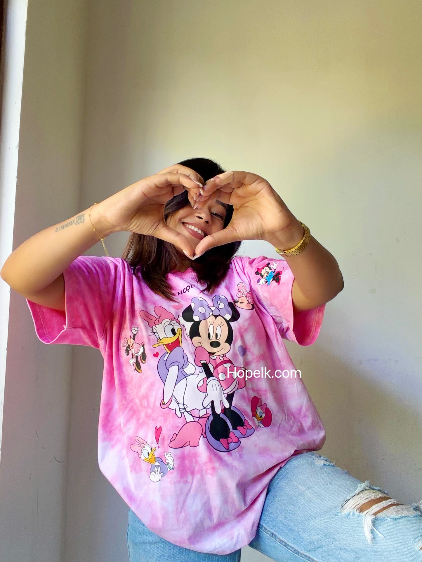Pink dye - Daisy & Minnie