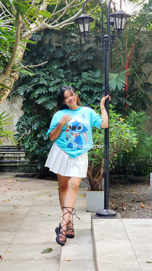 Stitch & Doll (Puff Print)