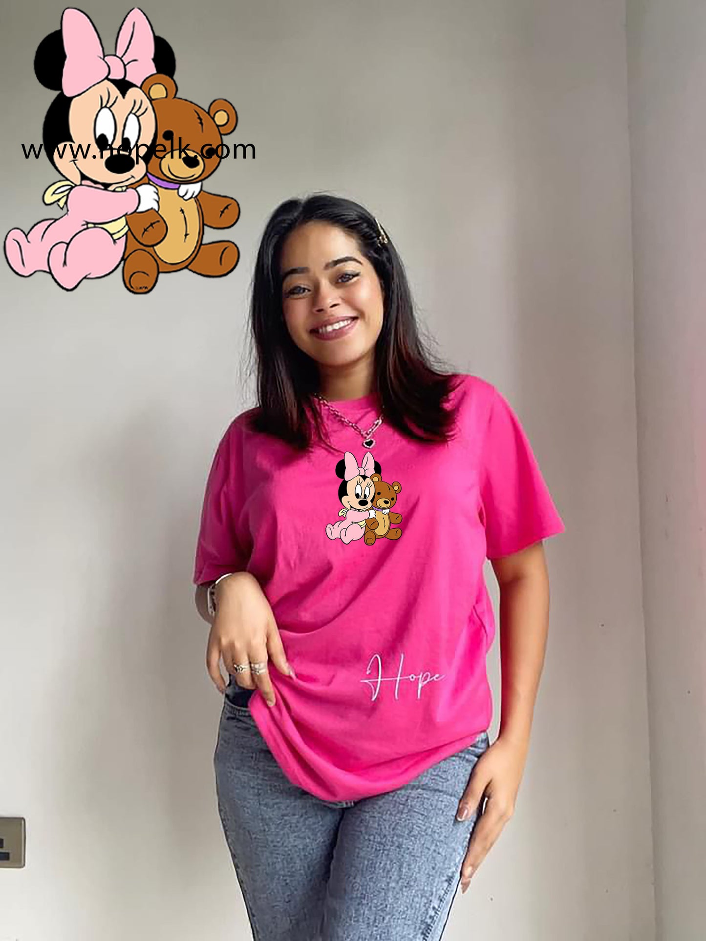 Baby Micky Girl with bear